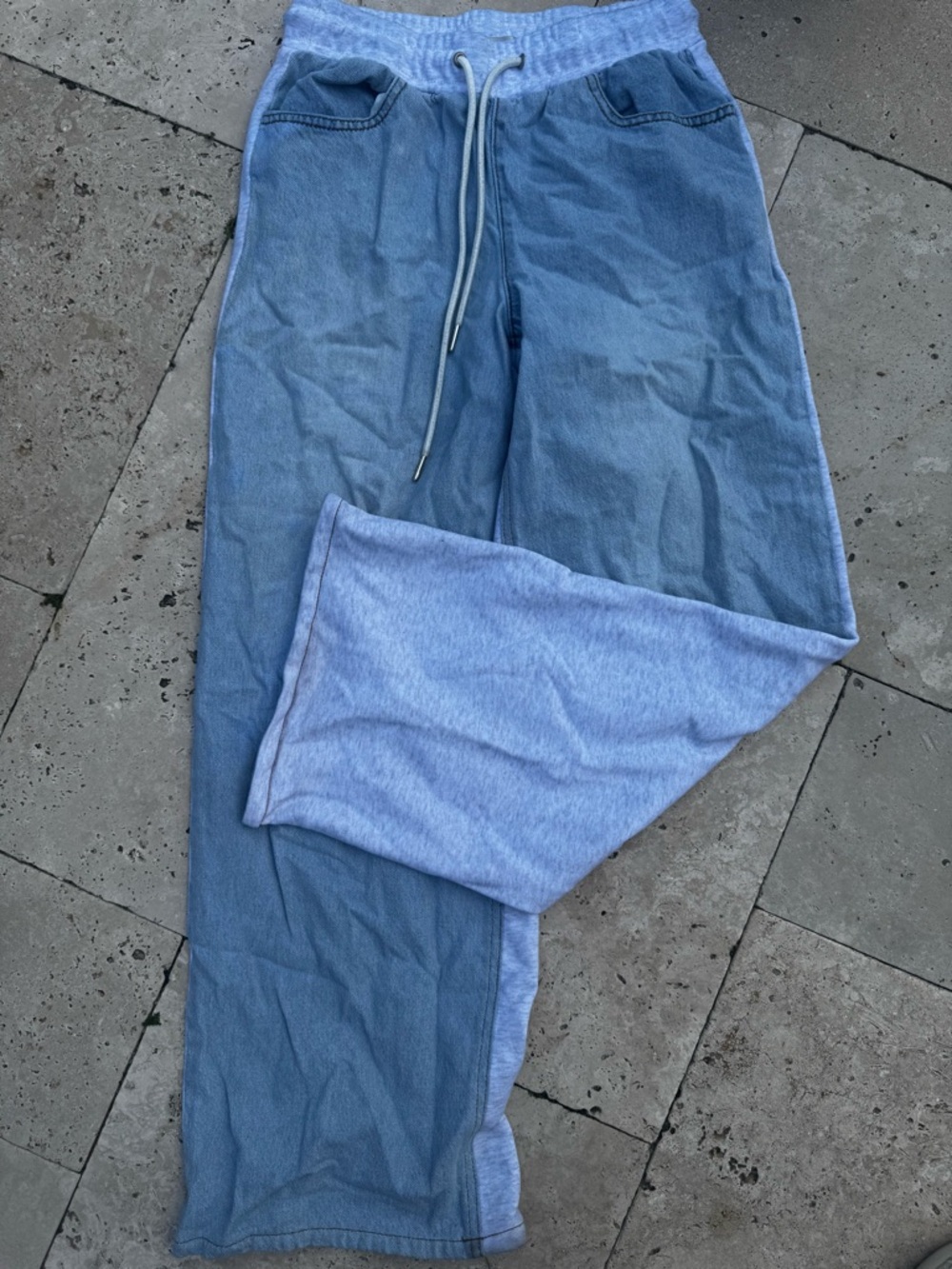 Light Blue Jean and  Sweat Pants